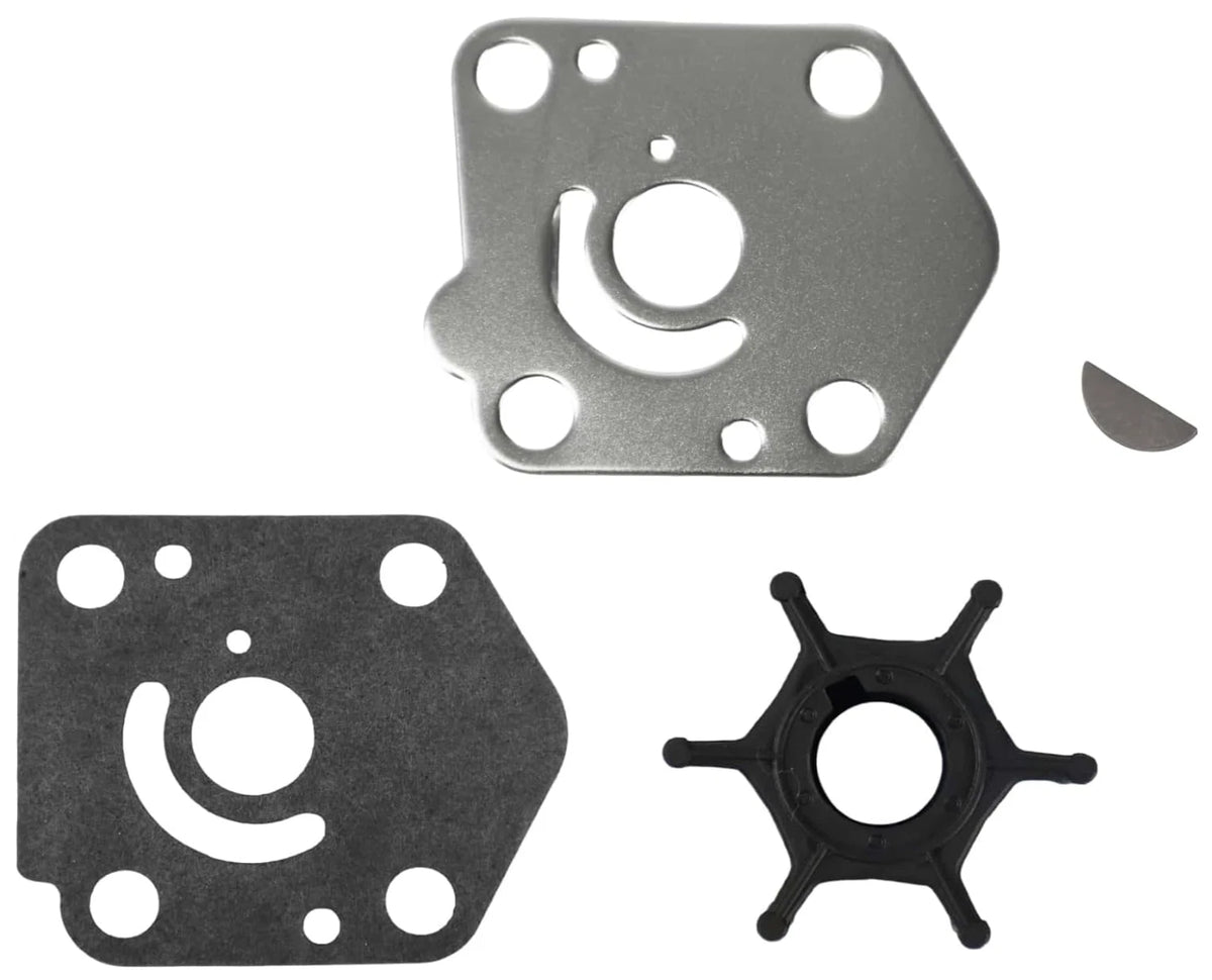 Outboard Water Pump Impeller & Plate for Suzuki 4-S (17461-93903, 17472-93911)