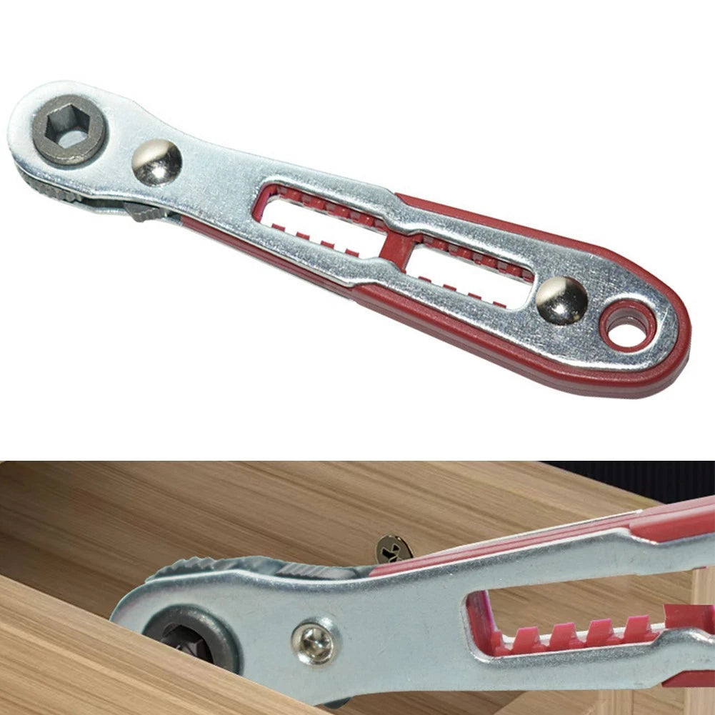 Ratchet Screwdriver for Compact Use (Chrome Vanadium Steel)