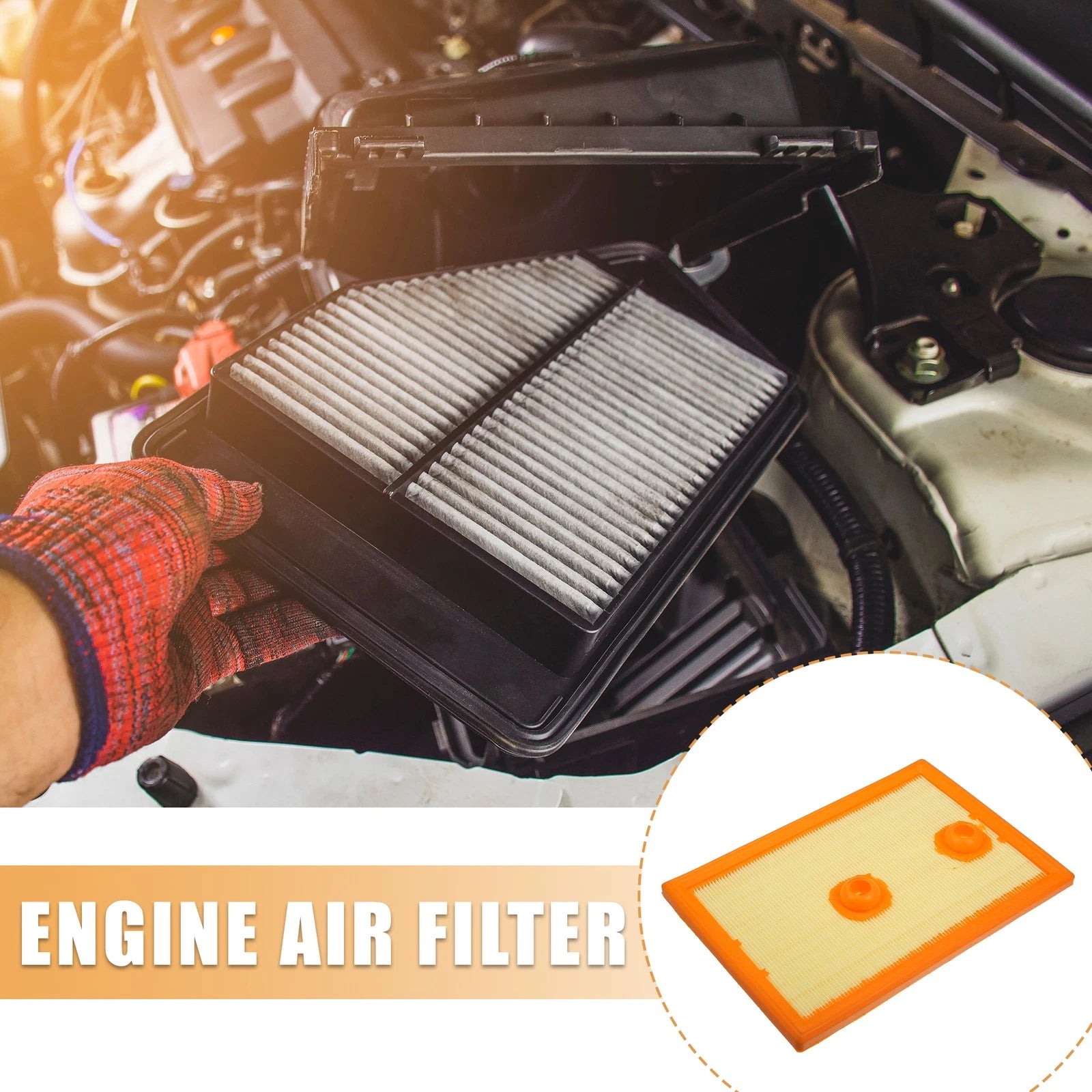 Engine Air Filter Replacement for Audi A3 Sportback (2016–2018)