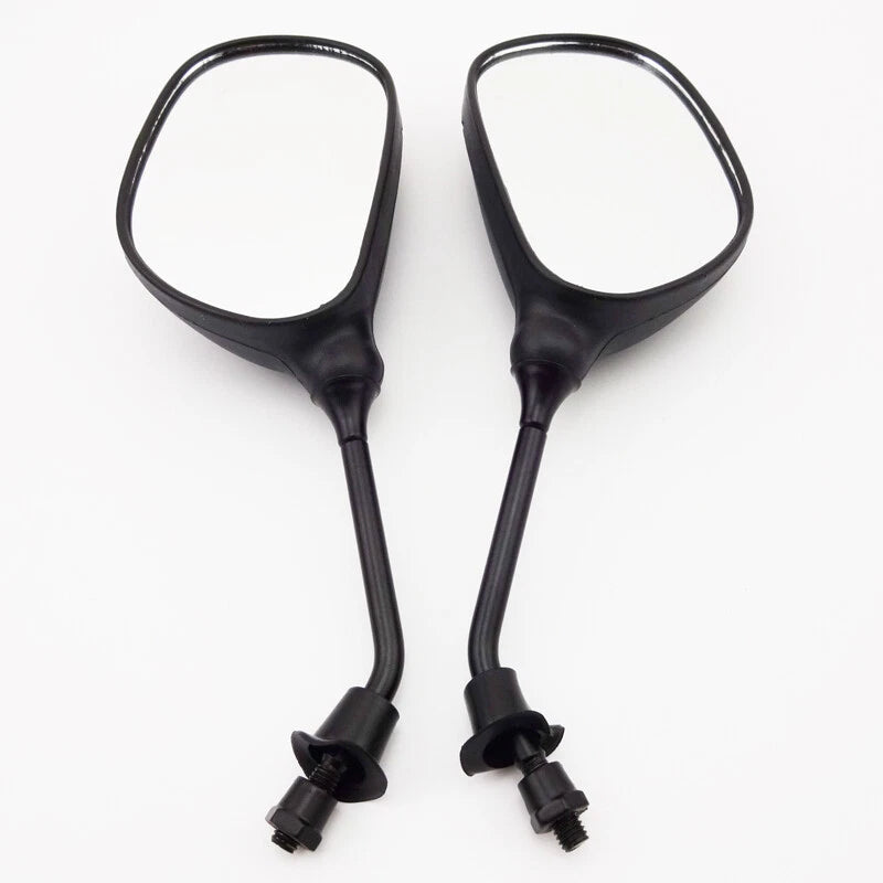 8mm Left & Right Rearview Side Mirrors for ATV Quad (Pit Dirt Bike)
