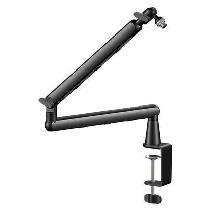 Adjustable Desk Microphone Arm Stand - Sturdy Metal Design