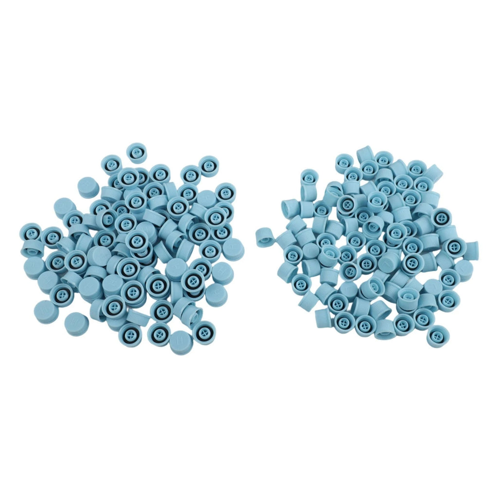 200pcs A/C Valve Core for R134a R12 High Low Side Port Dust Cap