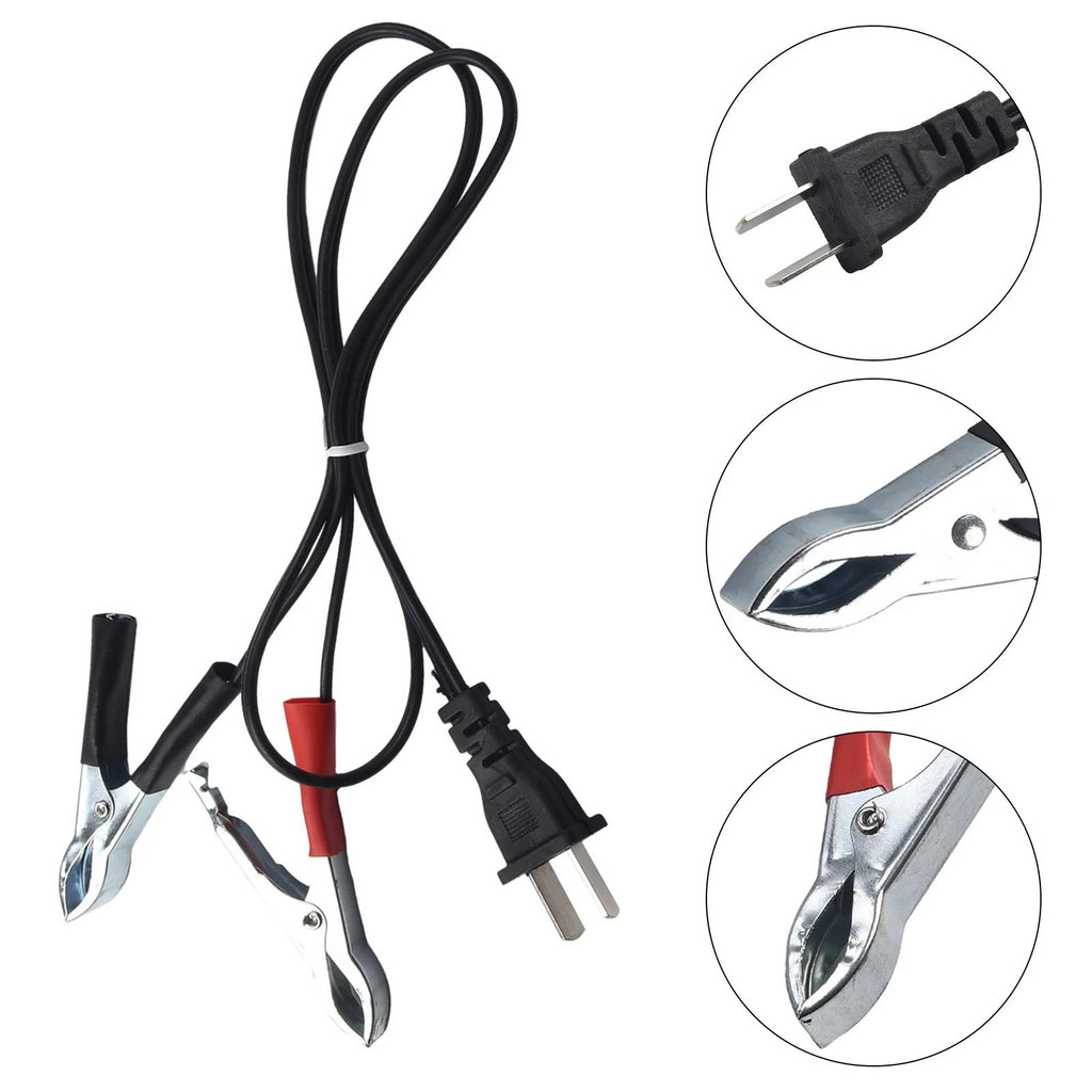 Generator Charging Cable for DC 12V Battery (Set of 2)