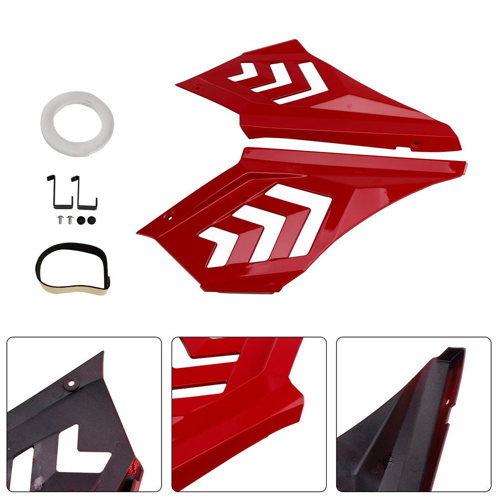 Side Frame Panel Protector Fairings Cover for Honda CBR650R (2024–2025) Red