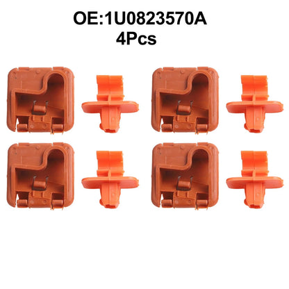 Set of 4 Bonnet Clip Holders for Skoda Fabia, Octavia