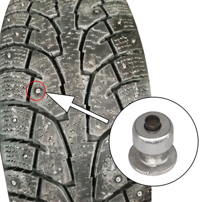 100pcs Anti-Slip Screw Studs for Car SUV ATV Snow Tires 8x10mm