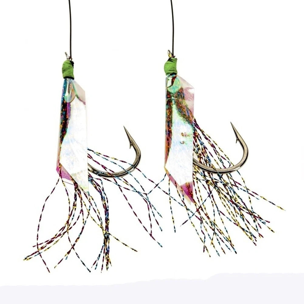 Fishing Lure Fluorescent Skin with No 10 Hook 4cm