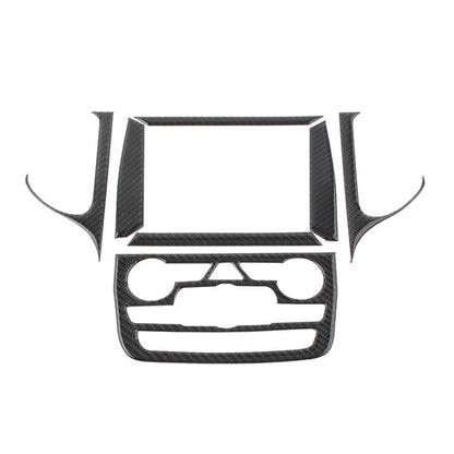 Central Control GPS Navigation Cover Trim for Jeep Grand Cherokee (2014–2018)