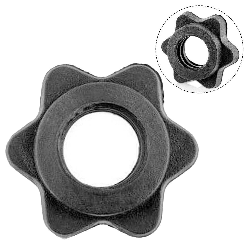 Hexagonal Nut Barbell Bar Clips for Universal Fit (2010–2023)