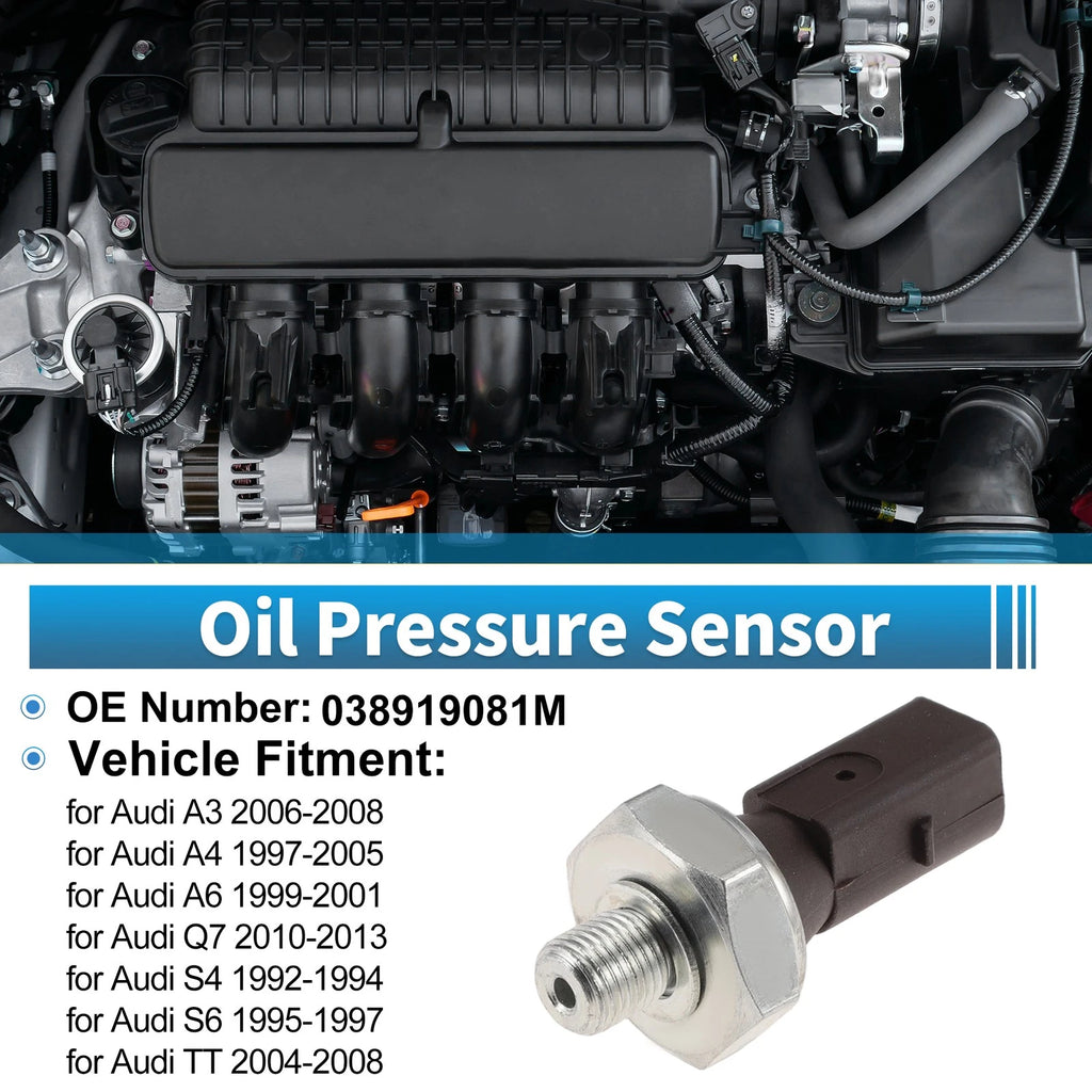 Engine Oil Pressure Sensor Replacement for Audi A3 (2006–2008)