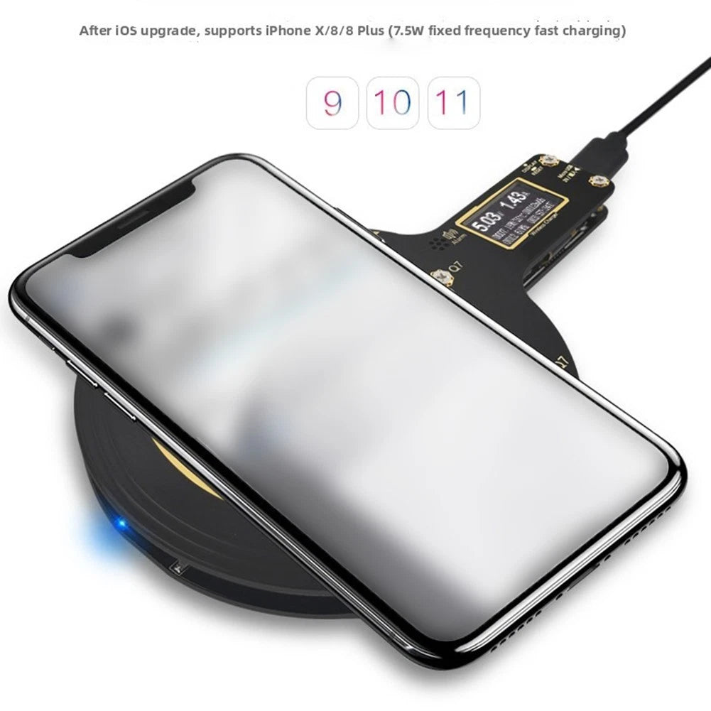 LCD Power Meter Wireless Charger for Universal Use (2010–2023)