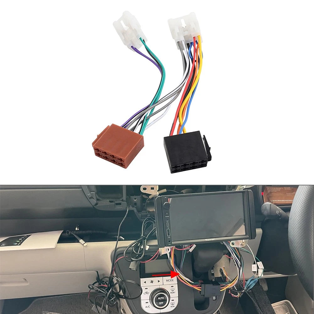 ISO wiring harness for Toyota (Fit)