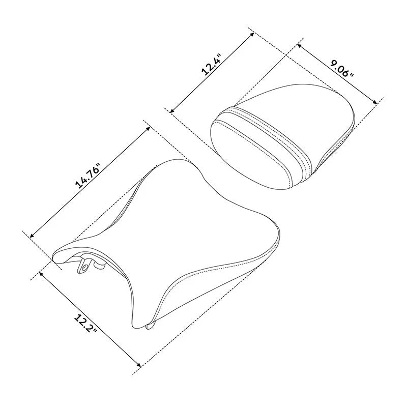 Seats for Suzuki GSXR600 GSXR750 (2008–2010)