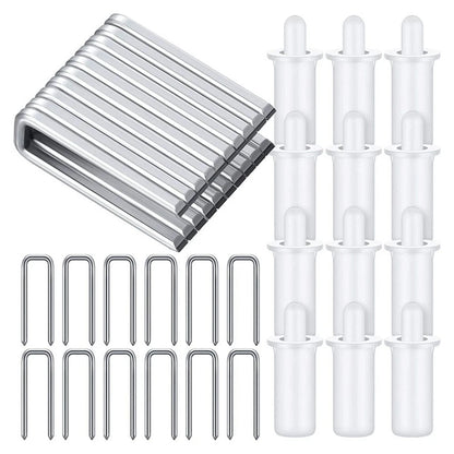 20 Latches and 20 Nails Repair Kit for Venetian Blinds