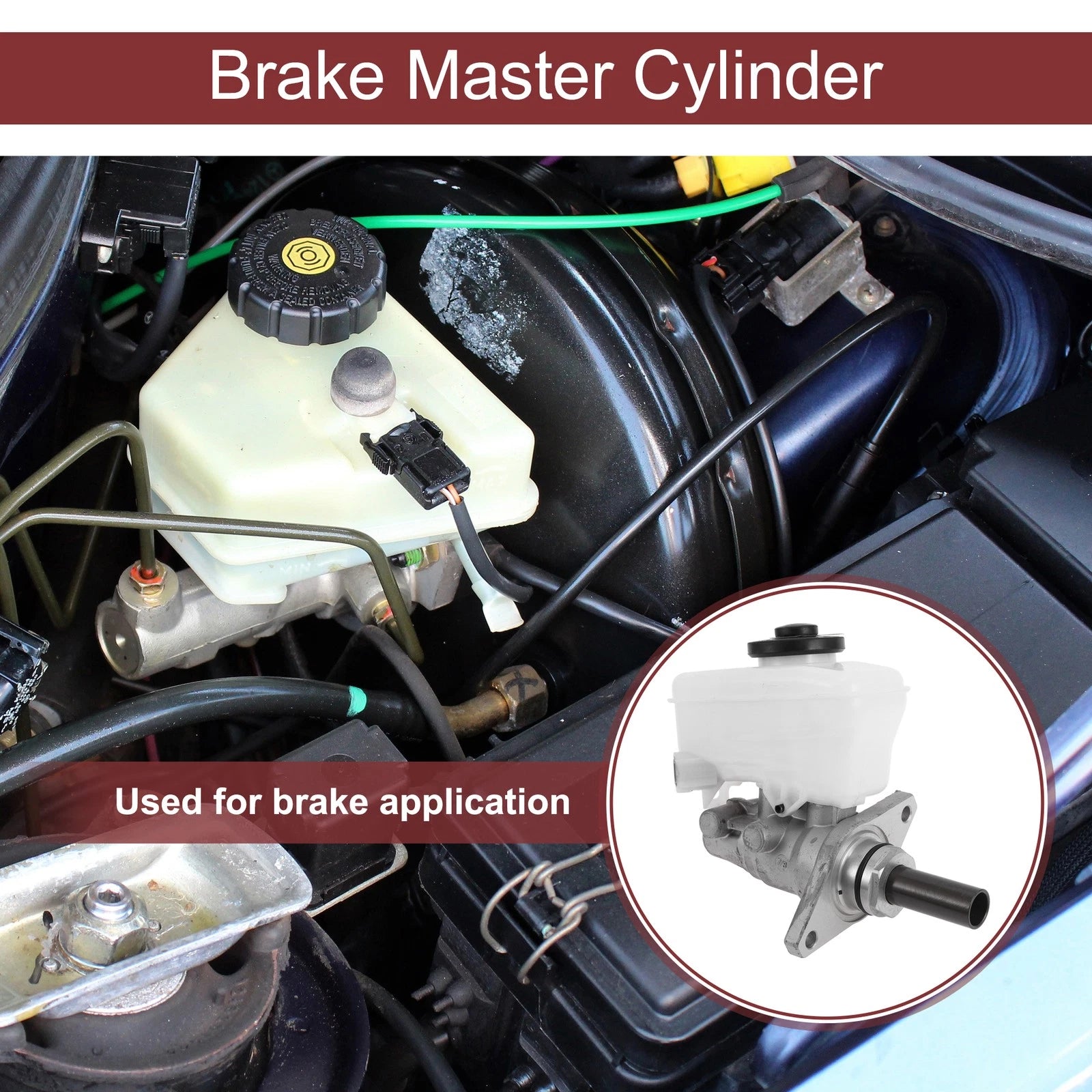 Brake Master Cylinder with Reservoir Replacement for Lexus GS300 (2005–2006)