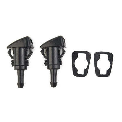 2X Wiper Washer Nozzle Jet Sprayer for Universal Vehicles