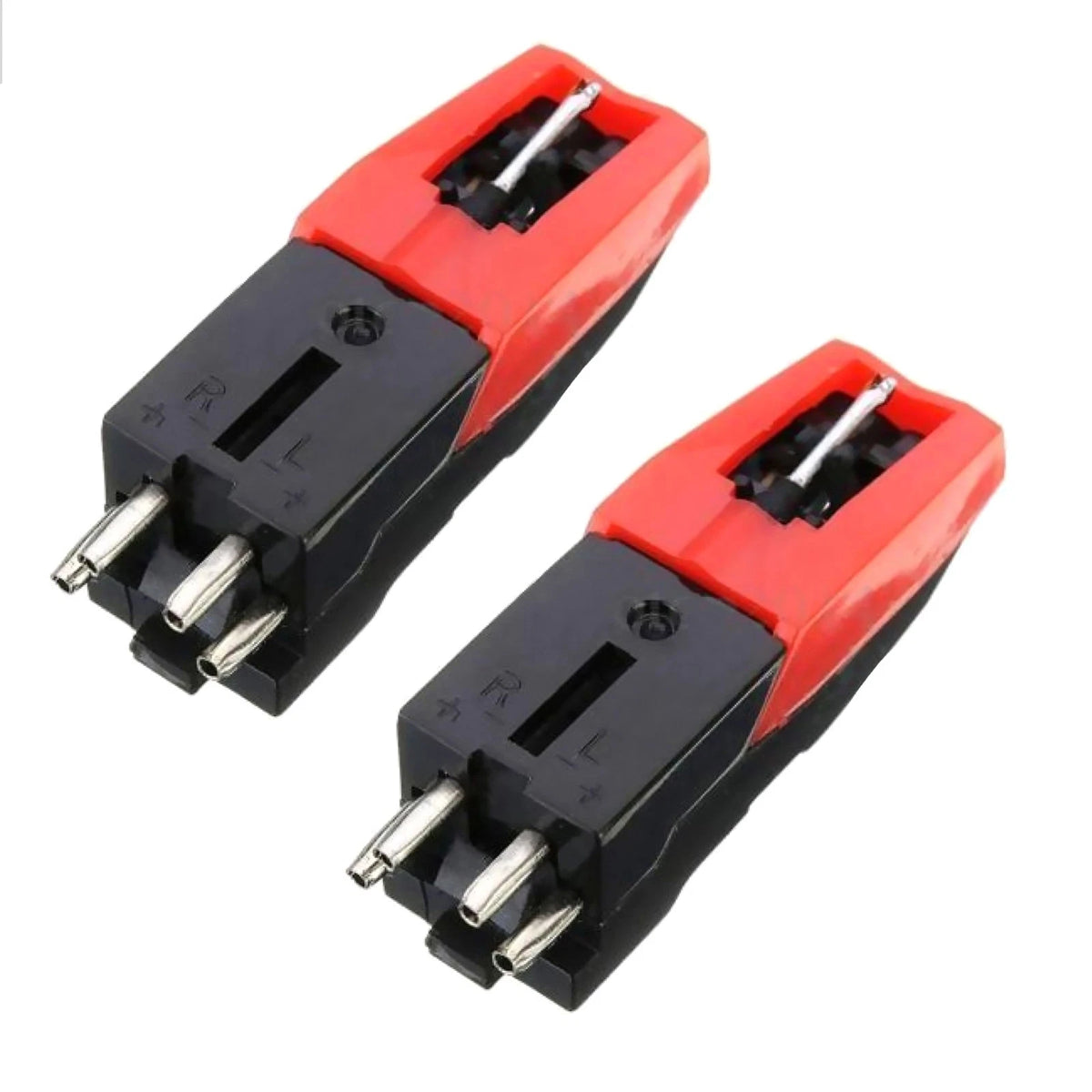 2X Turntable Phono Ceramic Cartridge with Stylus Needle for LP Record Player