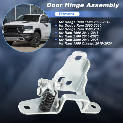 Front Left Lower Door Hinge for Dodge Ram 1500 2500 3500 (2009–2018) 68058518AC