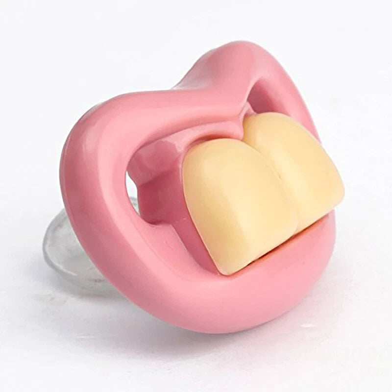 Pacifiers for Baby (Funny Pink Dummy)