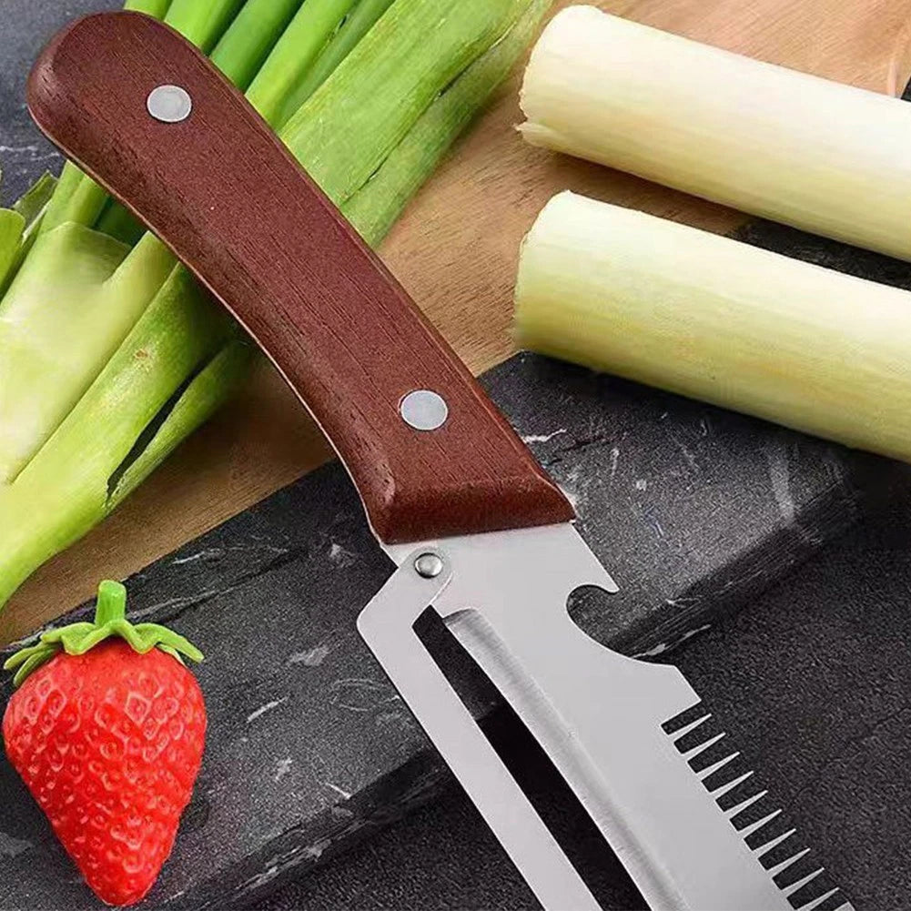 Stainless Steel 3-in-1 Peeler for Kitchen Use (No Specific Years)