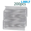 200 Pack 6" Galvanized Landscape Staples for Garden Use