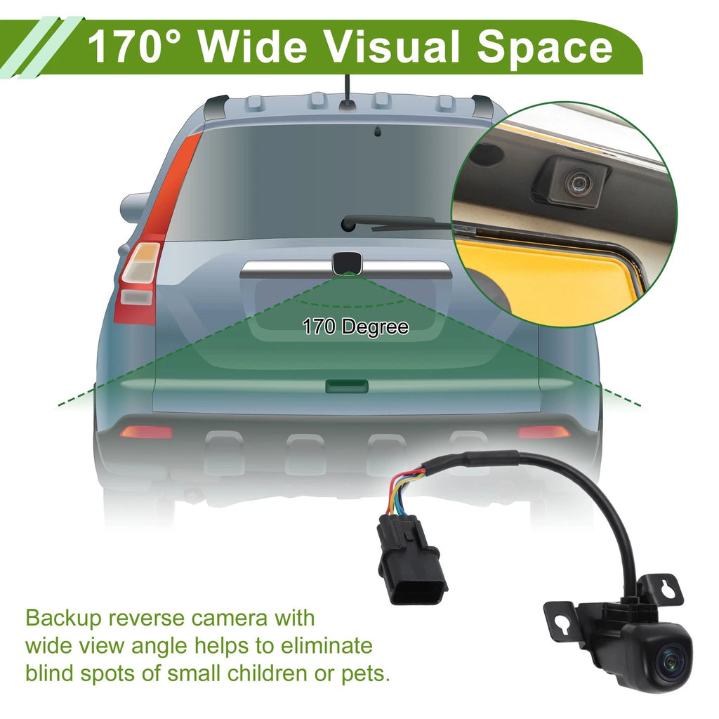 Park Assist Camera for Hyundai Santa Fe 2017–2018 OEM Replacement