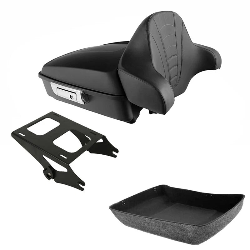 Chopped Trunk Backrest Mount for Harley Touring Road Glide (2014–2026)