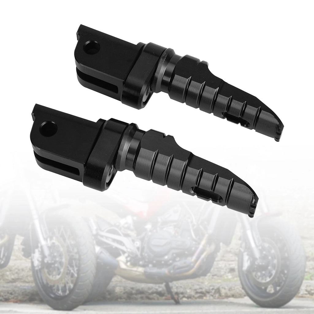 Front Footrests Foot Pegs for Benelli Leoncino 500 (2018–2022) 502C 752S