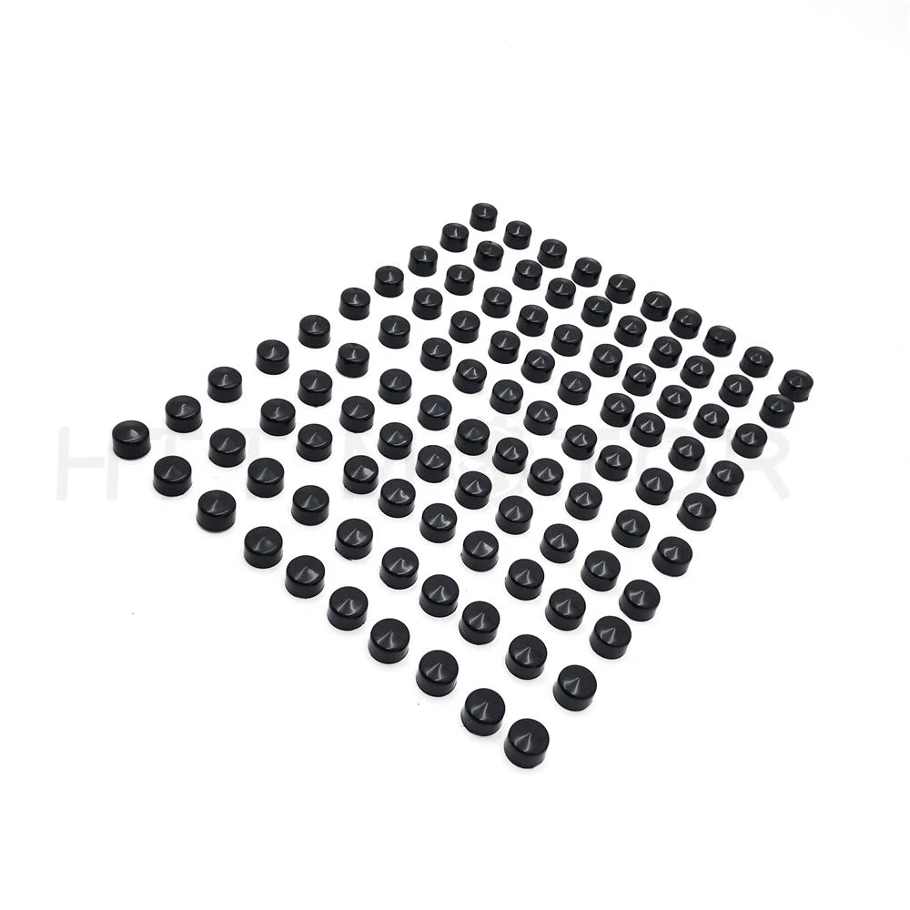 100 Piece Allen Socket Bolt Cap Dress Kit for Harley (Misc Hardware)