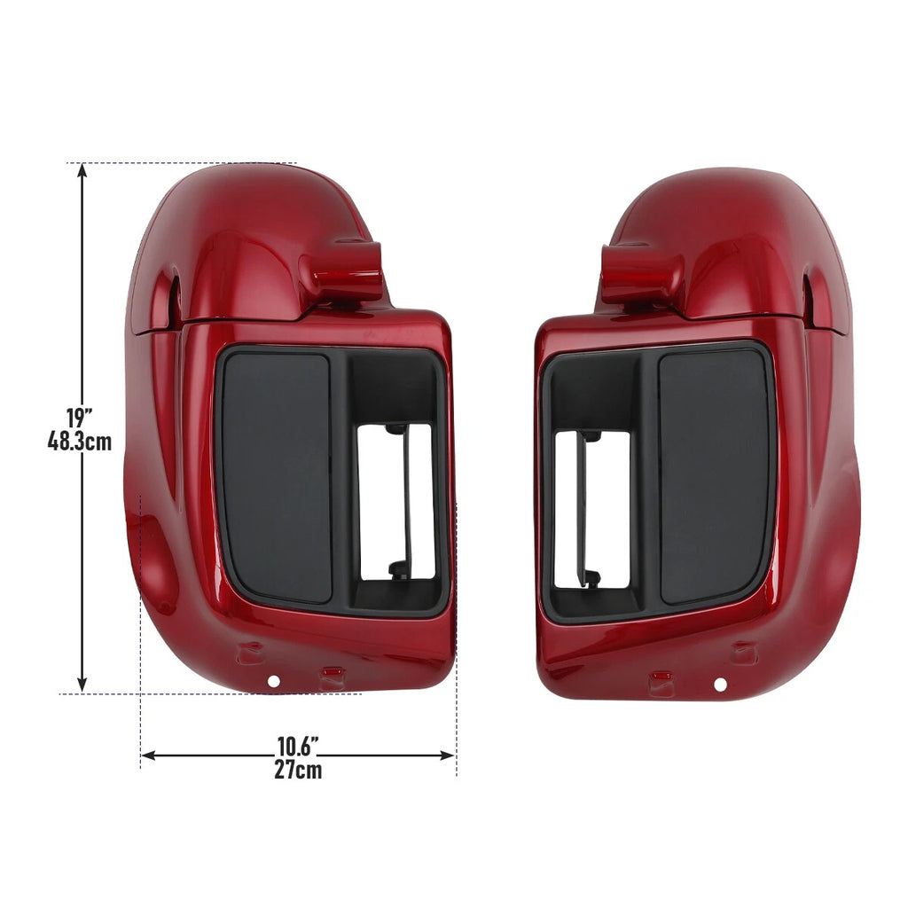 Lower Vented Fairings & Engine Guard Bar for Harley Road Glide (2014–2023)