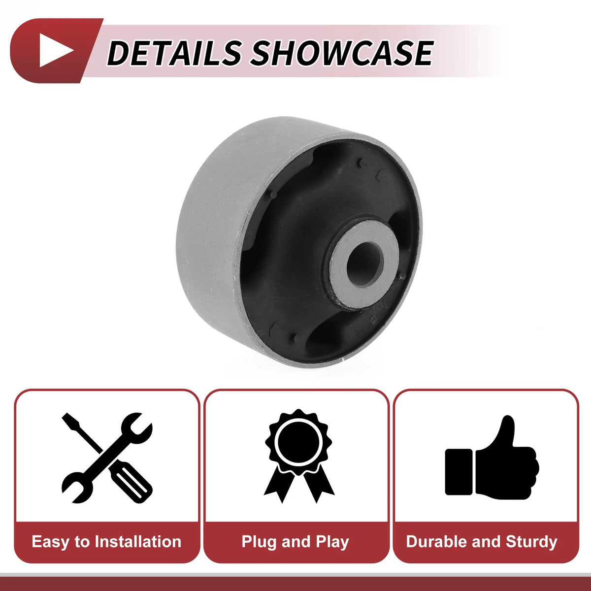 Front Lower Control Arm Bushing for Honda Accord (2008–2015) & Acura TSX