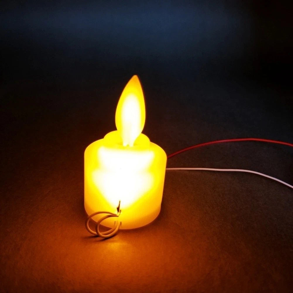 3pcs Flickering Flame Simulation PCB Board for DIY Lighting