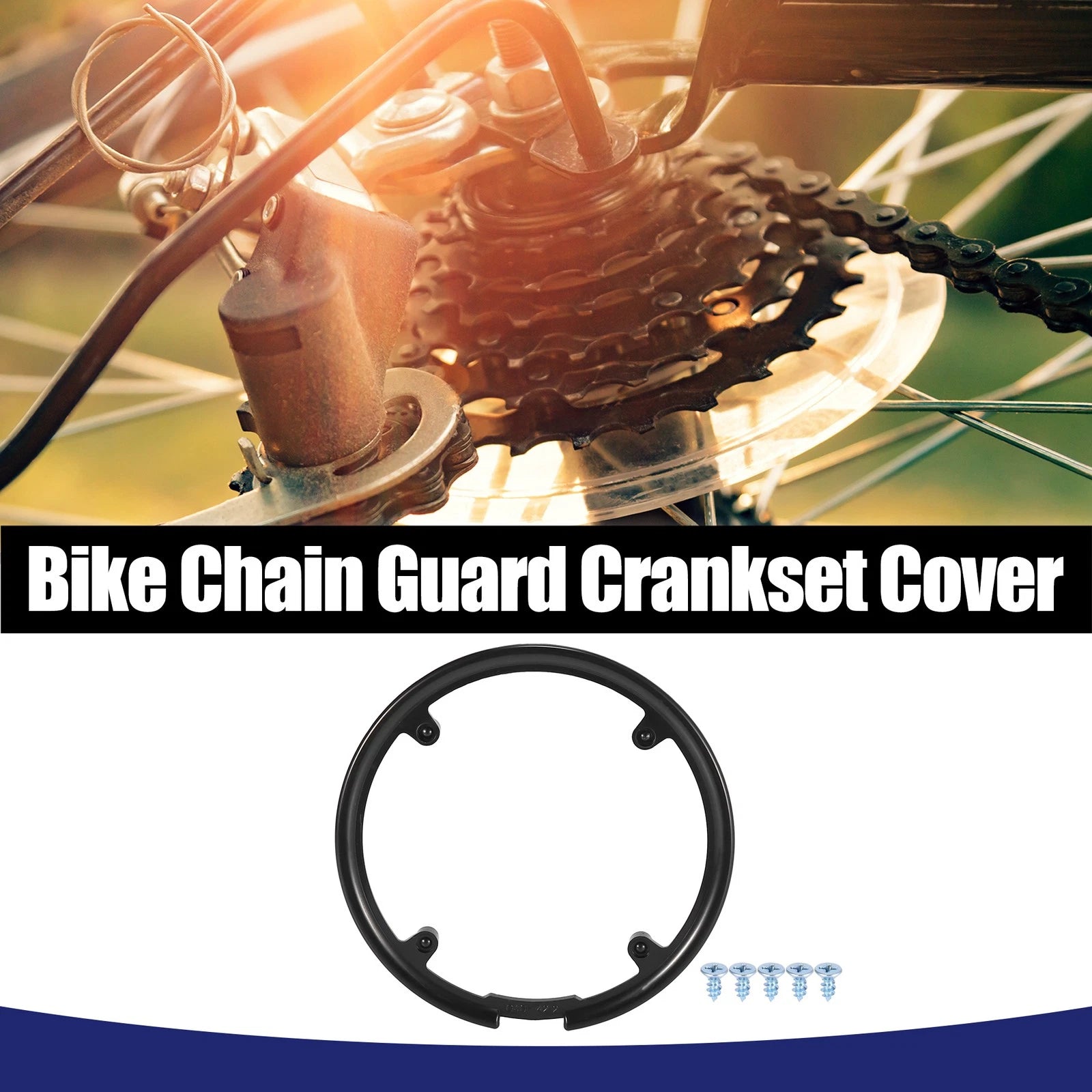Crankset Chainring Replacement 42 Teeth 4 Holes for Bicycle Bikes (Universal)