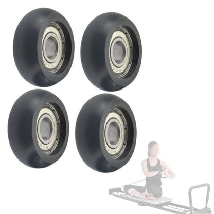 Replacement Pulley Gym Roller Wheels for Equipment Repair Upgrade Set