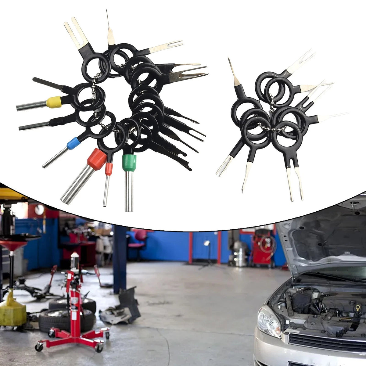 26-Piece Wire Connector Pin Kit for Automotive Terminals