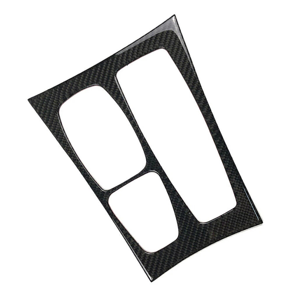 Carbon Fiber Gear Shift Box Panel Trim for BMW E70 X5 E71 X6 (2008–2013)