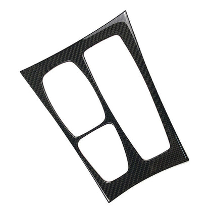 Carbon Fiber Gear Shift Box Panel Trim for BMW E70 X5 E71 X6 (2008–2013)