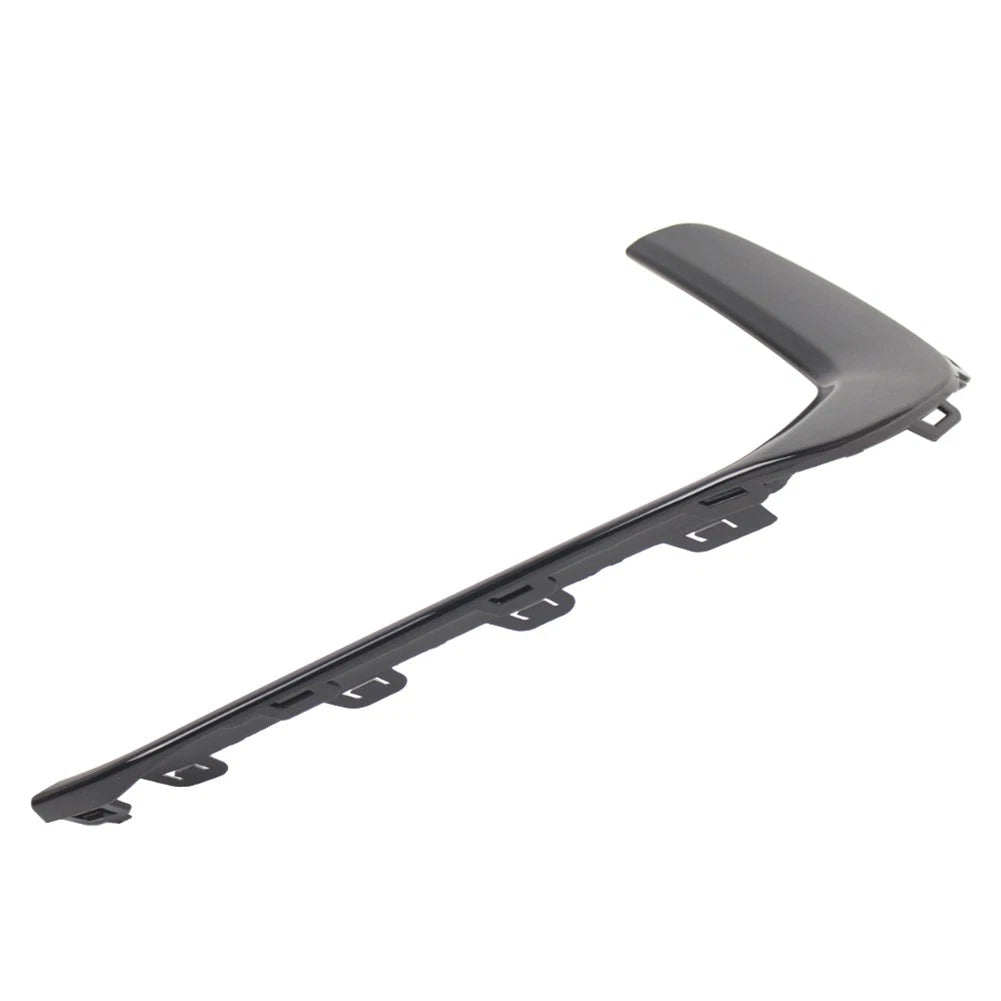 Front Bumper Side Bars Trim Left Black for Audi A6 C8 S6 (2019–2024)
