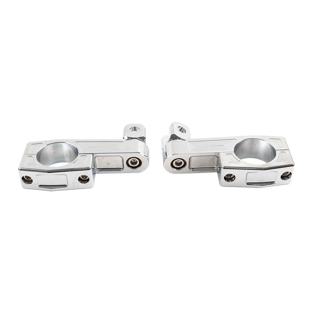 Engine Guard Highway Crash Bar Mount Foot Peg Rest Clamp for Harley (38MM)