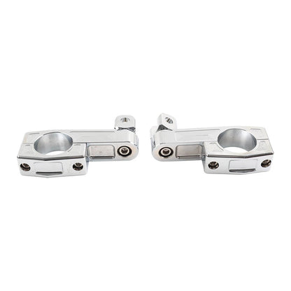 Engine Guard Highway Crash Bar Mount Foot Peg Rest Clamp for Harley (38MM)