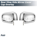 Rearview Mirror Cover Overlay Chrome Plated with LED for Mitsubishi (2005–2016)