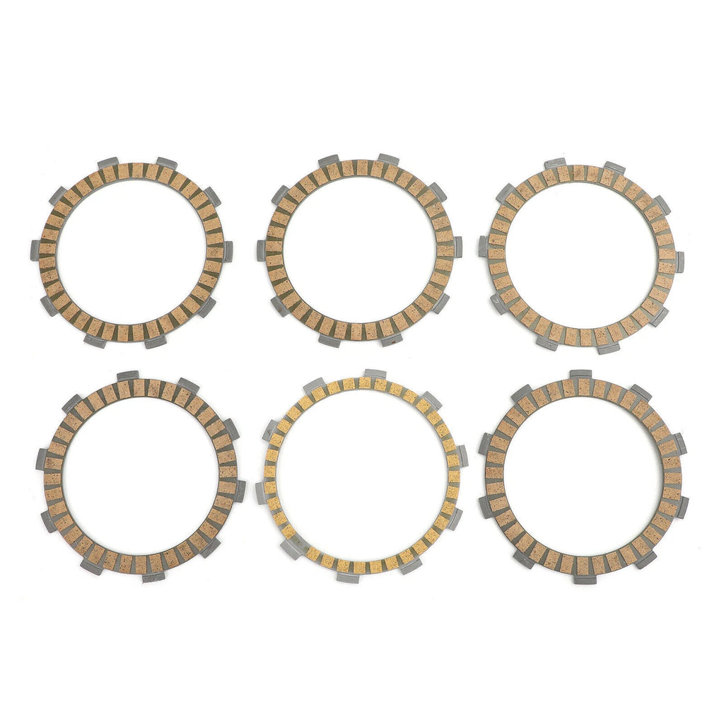 Clutch Friction Plate Kit for Yamaha ST225 TT225S TTR225 XT225 (1995–2007)