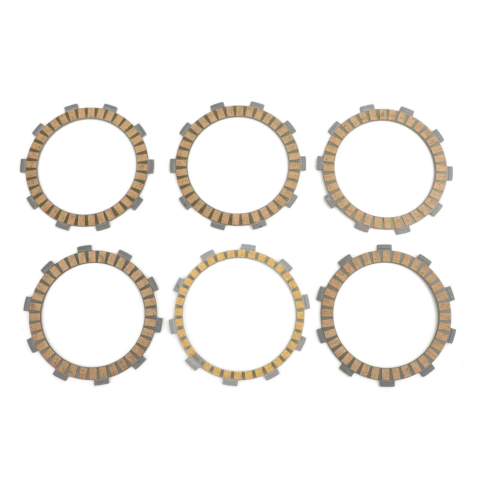 Clutch Friction Plate Kit for Yamaha ST225 TT225S TTR225 XT225 (1995–2007)