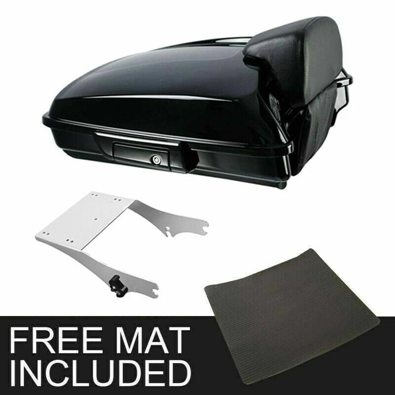 Razor Trunk Backrest Mount Rack for Harley Tour Road King (1997–2008)