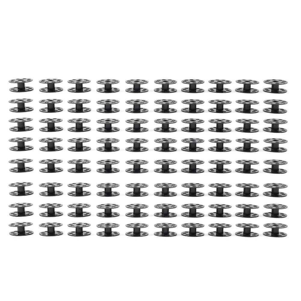 80pcs Slotted Bobbins "M" for Sewing Machines #18034