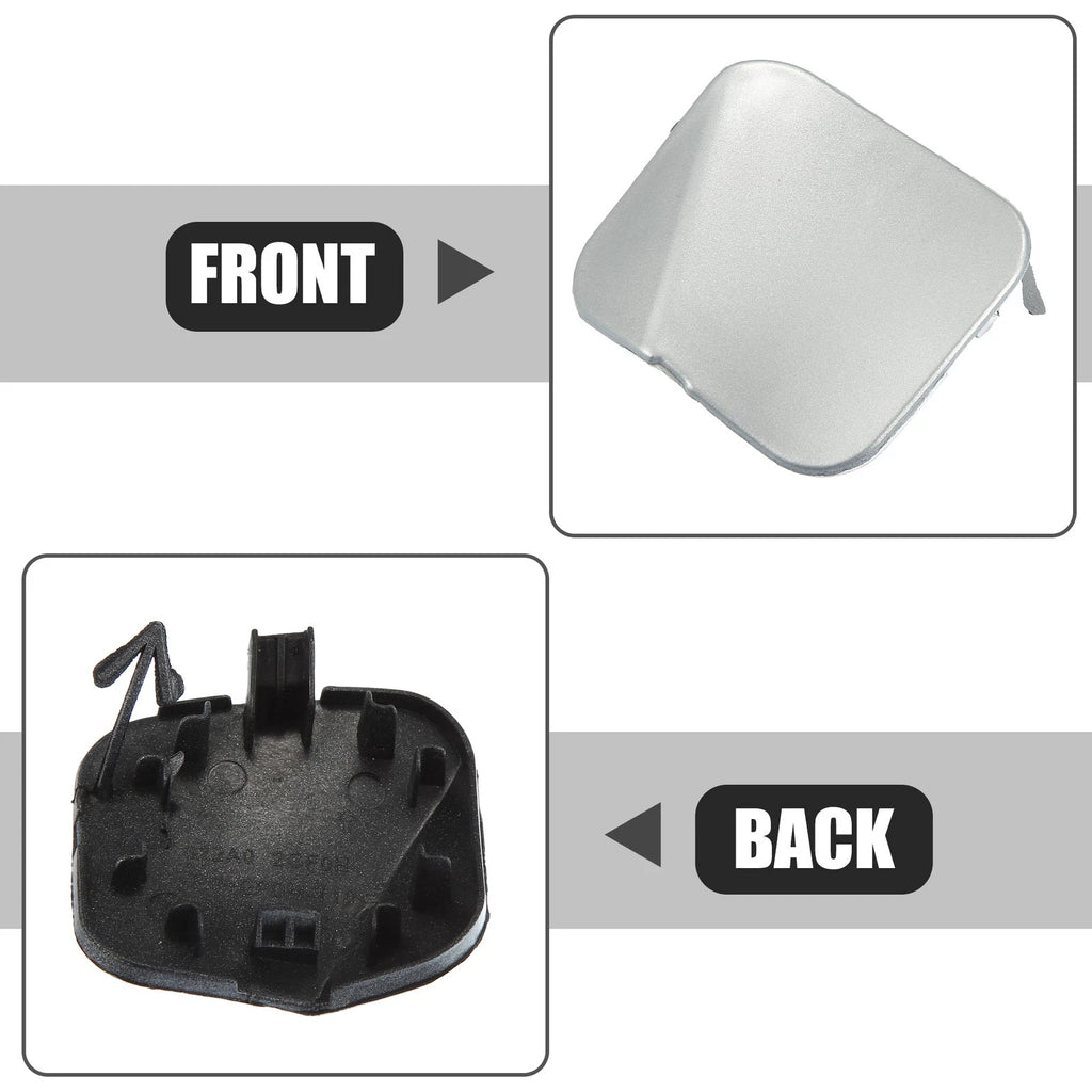 Tow Hook Cap for Nissan Altima (2013–2018) - Silver Tone