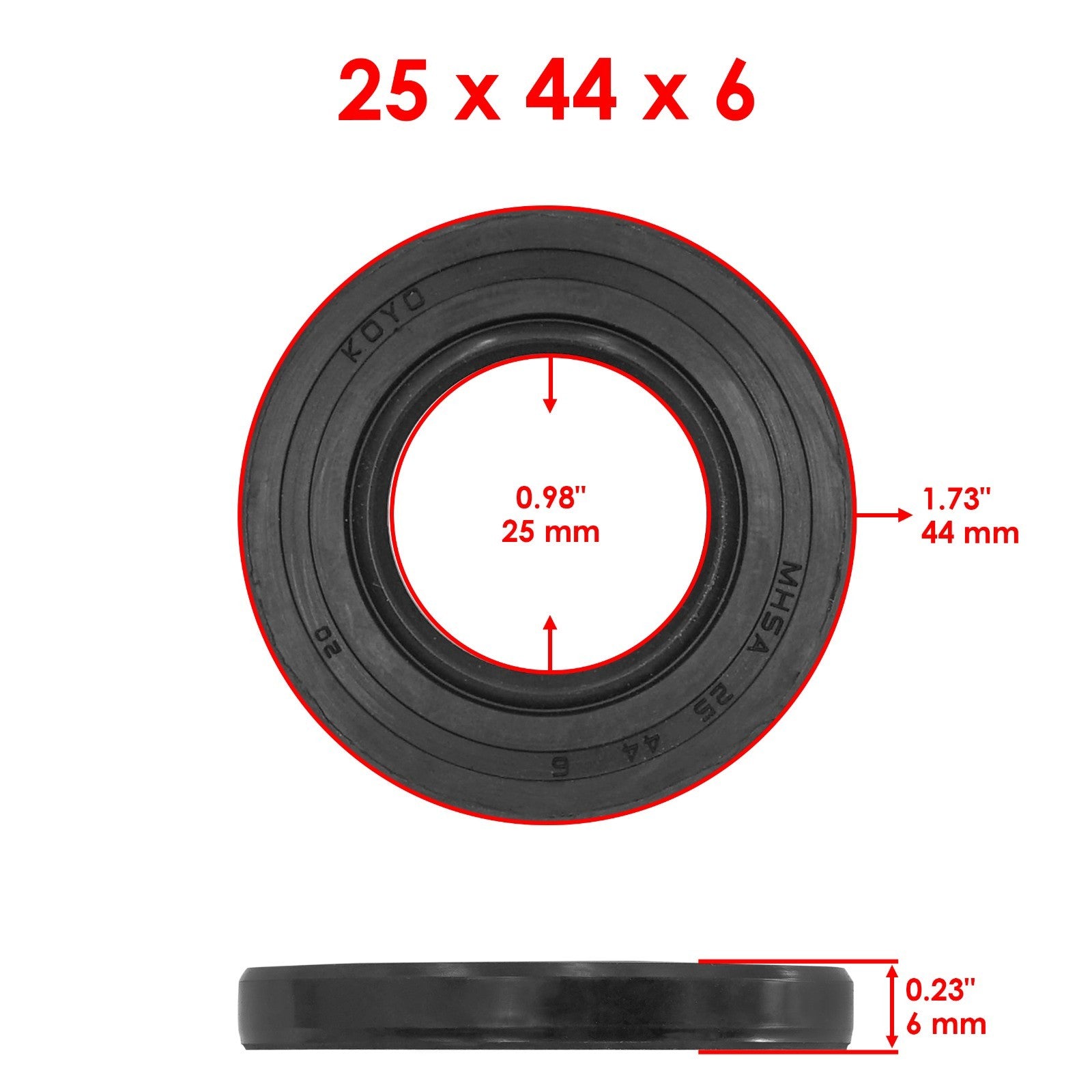 Steering Stem Bushing Bearing Seal Kit for Yamaha Raptor 700 YFM700 (2006–2012)