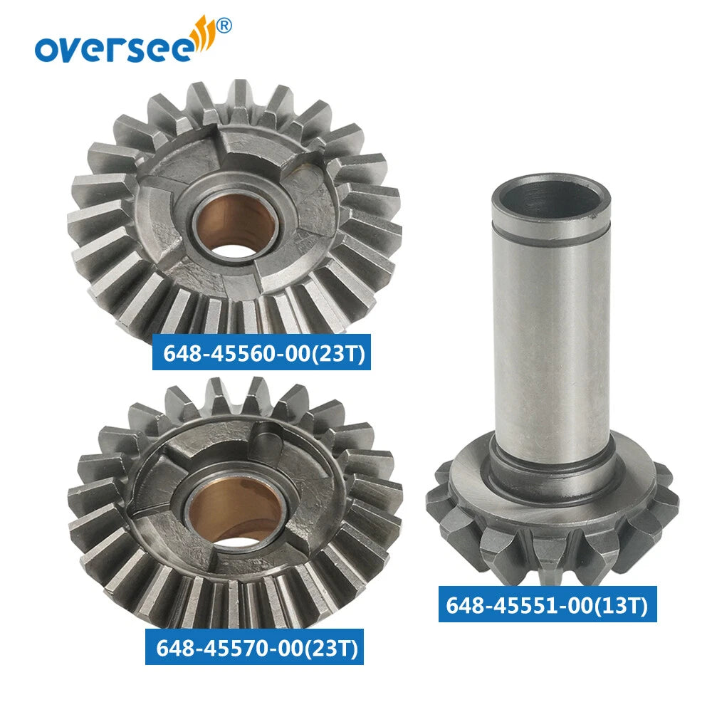 648 Gear Kit for Yamaha Outboard 2T F C25HP (648-45560, 45570, 45551)