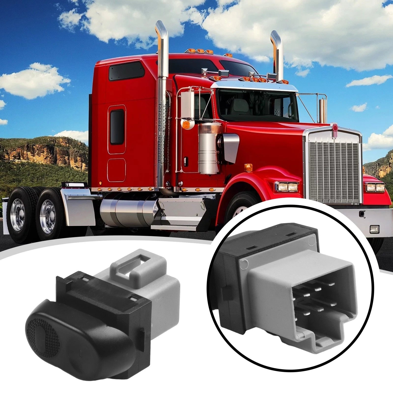 Glass Switch RH for Freightliner Cascadia (577, 46661)