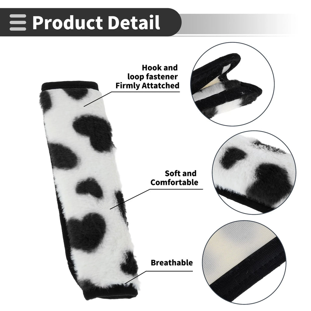 Seat Belt Cover Pad for Universal Fit (23cm)
